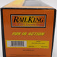 MTH 30-50035 O Scale RailKing Yellow Die-Cast Fire Truck EX/Box