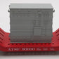 MTH 30-8301 O Gauge Santa Fe Die-Cast Depressed Center Flatcar w/ Transformer VG/Box