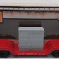 MTH 30-8301 O Gauge Santa Fe Die-Cast Depressed Center Flatcar w/ Transformer VG/Box