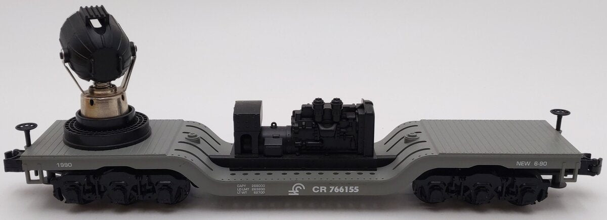 MTH 30-7926 O Gauge Conrail Operating Searchlight Car #766155 EX/Box