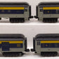 MTH 30-6248 O Chesapeake & Ohio RailKing Madison Passenger Set (Set of 4) VG/Box