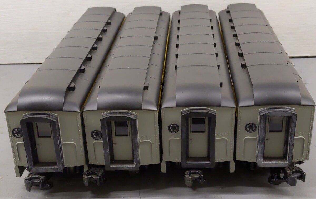 MTH 30-6248 O Chesapeake & Ohio RailKing Madison Passenger Set (Set of 4) VG/Box