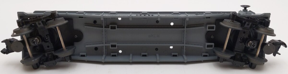 MTH 30-7619 O Gauge MTH Construction Flatcar with Ertl Front End Loader VG/Box