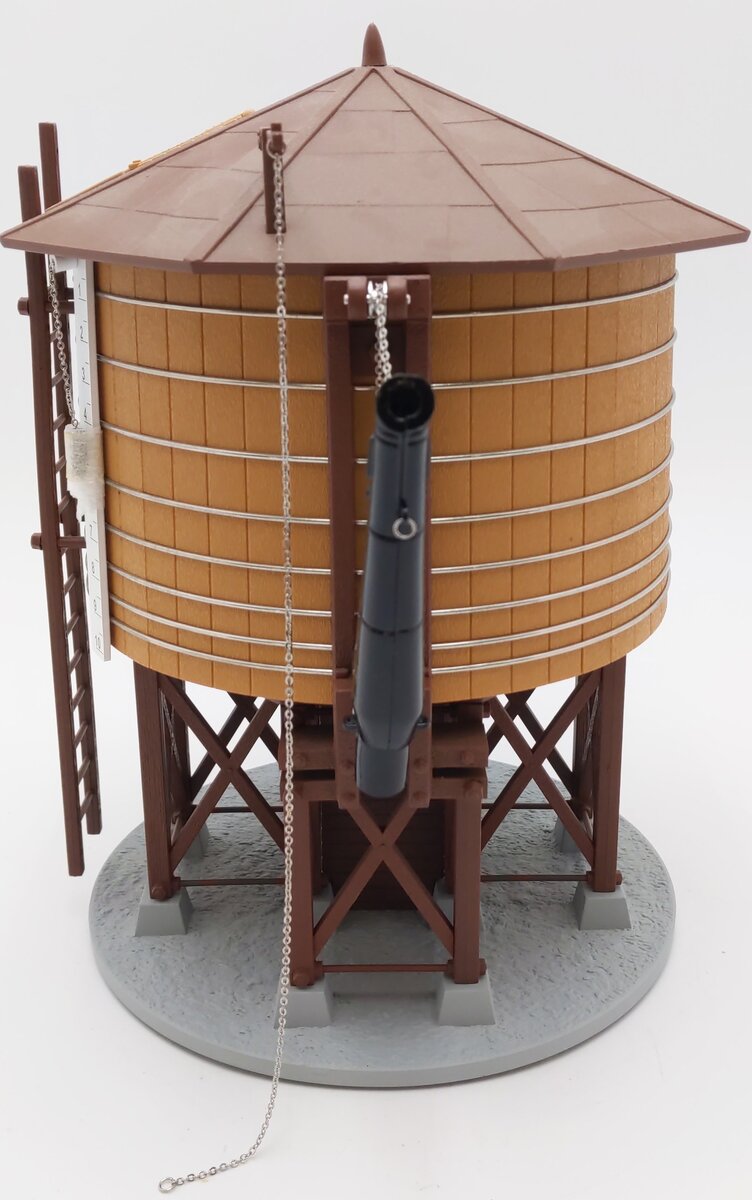 MTH 30-11028 O Scale Operating Wood Water Tower EX/Box