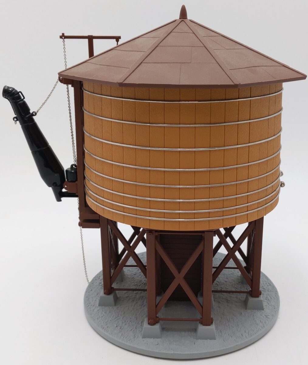 MTH 30-11028 O Scale Operating Wood Water Tower EX/Box