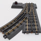 MTH 40-1004 O 31 RealTrax Nickel Silver Right Hand Remote Switch Turnout EX/Box