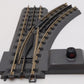 MTH 40-1004 O 31 RealTrax Nickel Silver Right Hand Remote Switch Turnout EX/Box