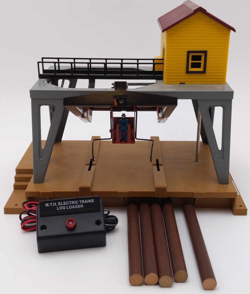 MTH 35-90005 S Gauge  #787 Operating Log Loader VG