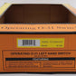MTH 40-1005 O31 RealTrax Nickel Silver Left Hand Remote Switch Turnout  EX/Box