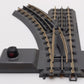 MTH 40-1005 O31 RealTrax Nickel Silver Left Hand Remote Switch Turnout  EX/Box