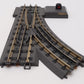MTH 40-1005 O31 RealTrax Nickel Silver Left Hand Remote Switch Turnout  EX/Box