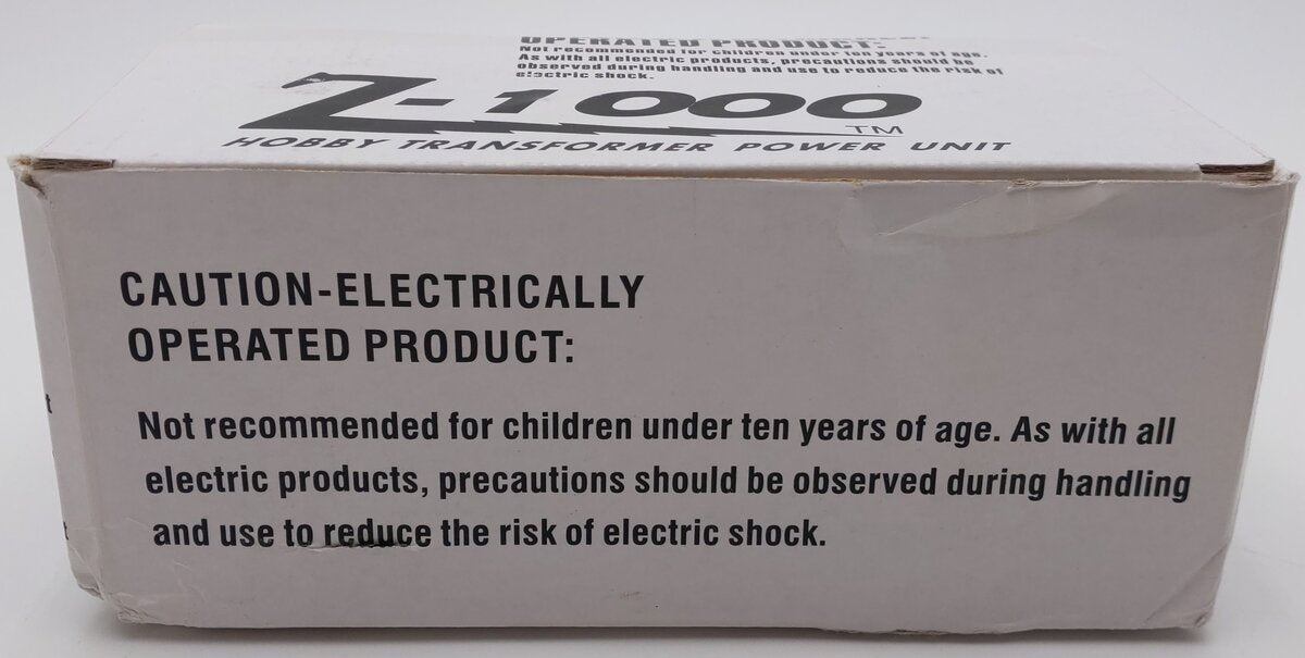 MTH Z1000 O Gauge Hobby Transformer Power Unit EX/Box