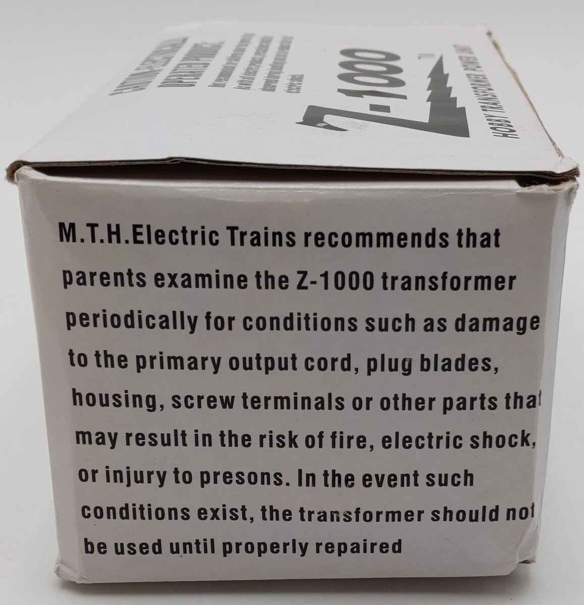 MTH Z1000 O Gauge Hobby Transformer Power Unit EX/Box