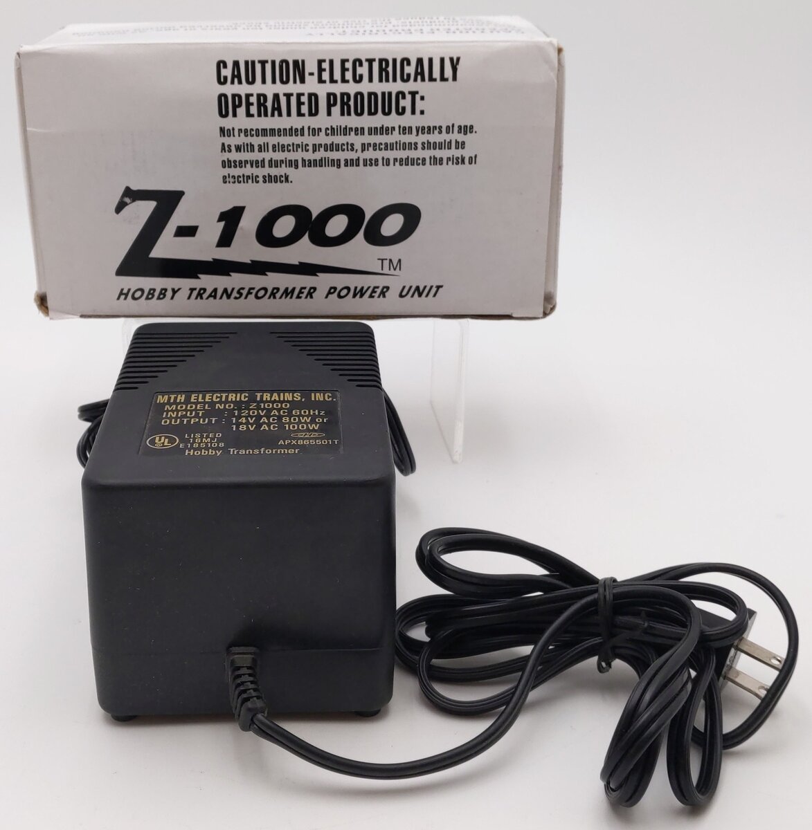 MTH Z1000 O Gauge Hobby Transformer Power Unit EX/Box