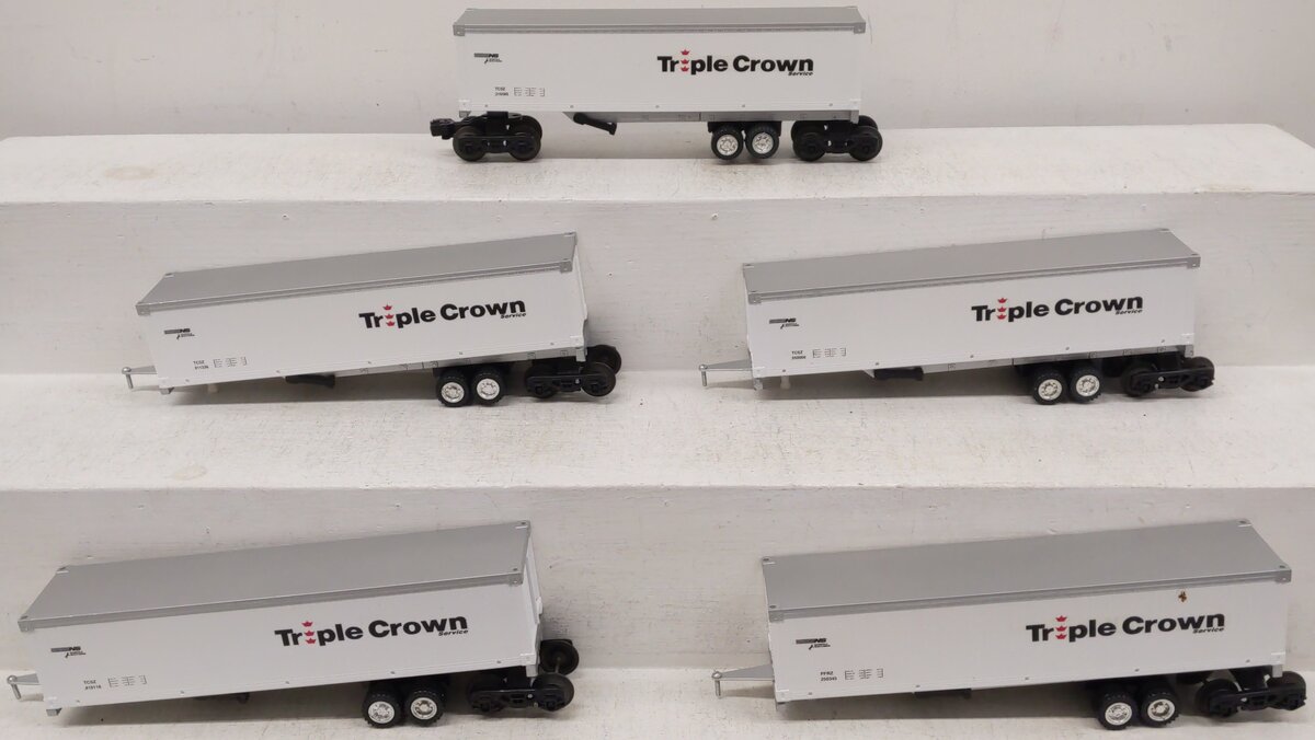 MTH O Gauge Custom Modified Triple Crown Stack Car w/ Load [5]