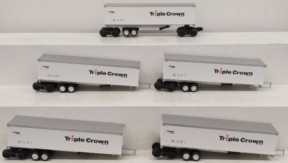 MTH O Gauge Custom Modified Triple Crown Stack Car w/ Load [5]