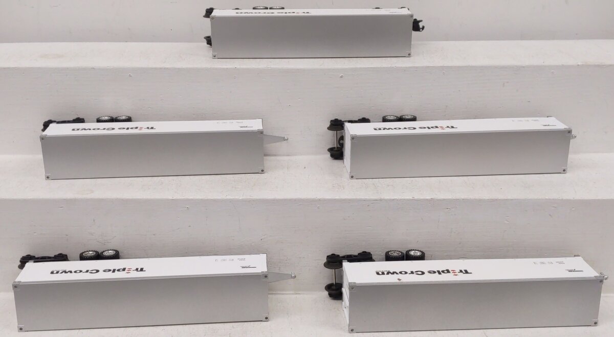 MTH O Gauge Custom Modified Triple Crown Stack Car w/ Load [5]