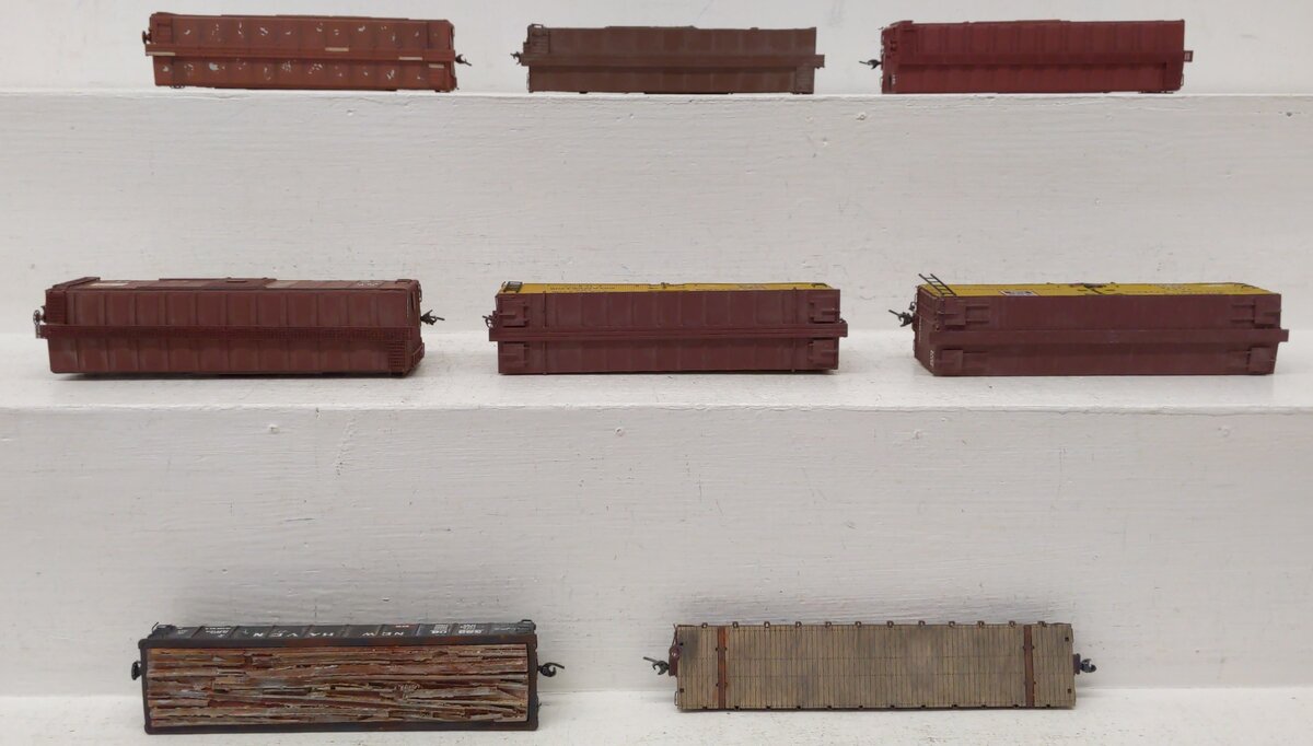 HO Assorted Freight Car #58306/69538/66407/41518/17771/6011/36503/78378 [8]