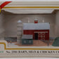 Model Power 2581 N Scale Lighted Barn, Silo & Chicken Coop Building LN/Box