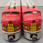 Lionel 6-11711 O Santa Fe F-3 AA Diesel Locomotive Set #8100/8102 with RS EX