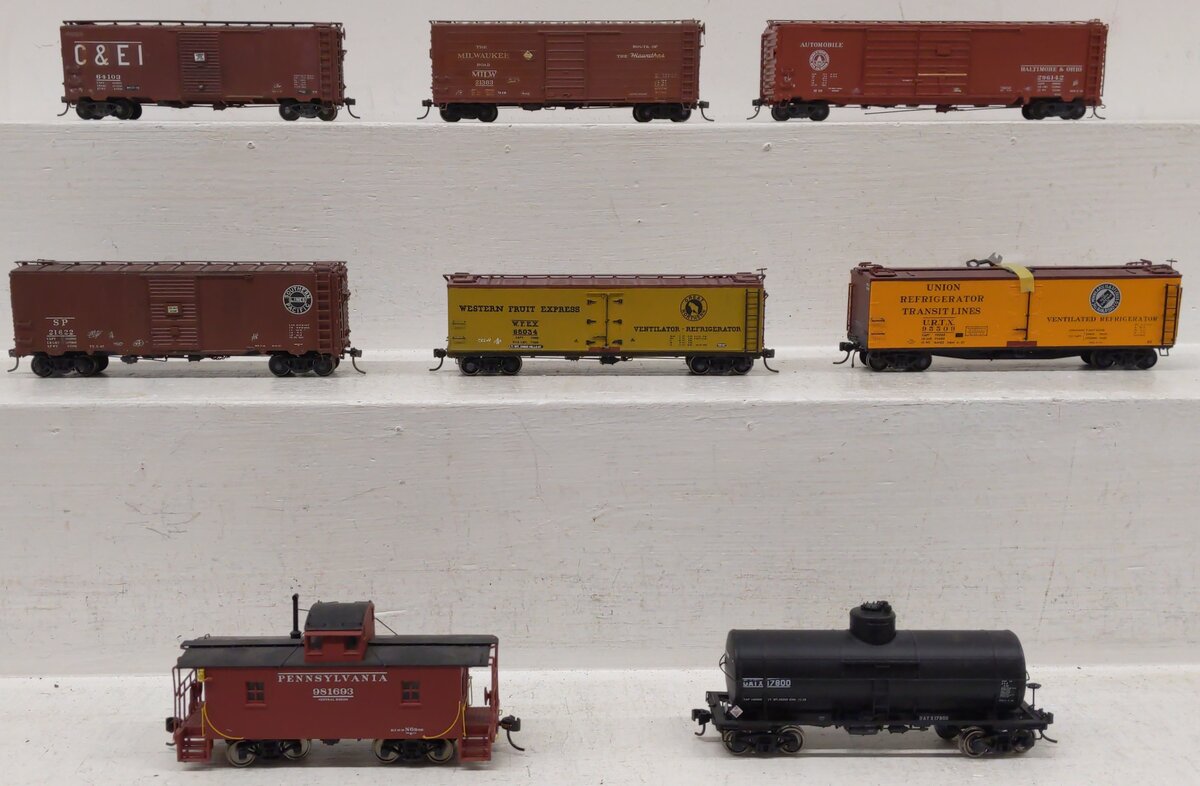 HO Assorted Freight Cars #64103/21363/21622/296142/95509/65034/981693/17800 [8]