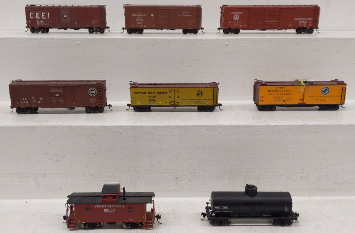 HO Assorted Freight Cars #64103/21363/21622/296142/95509/65034/981693/17800 [8]