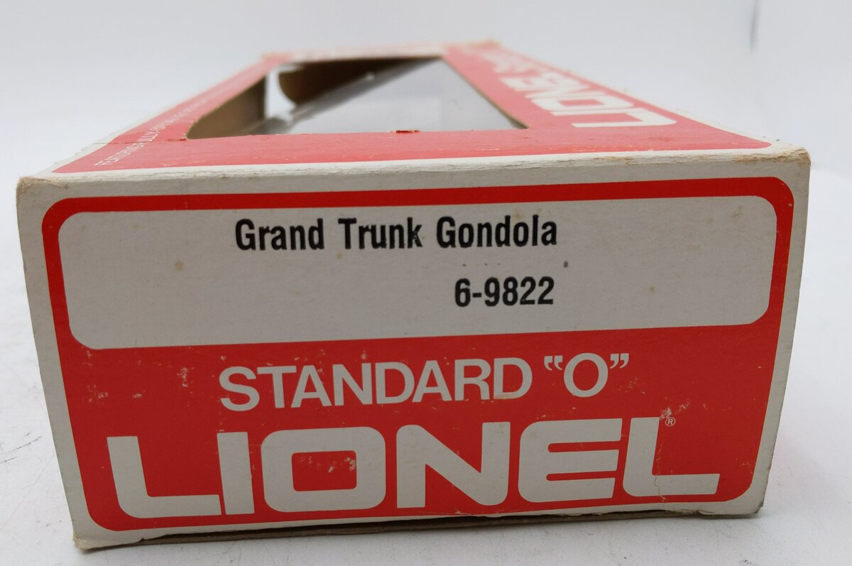 Lionel 6-9822 O Gauge Grand Trunk Gondola Car #9822 LN/Box