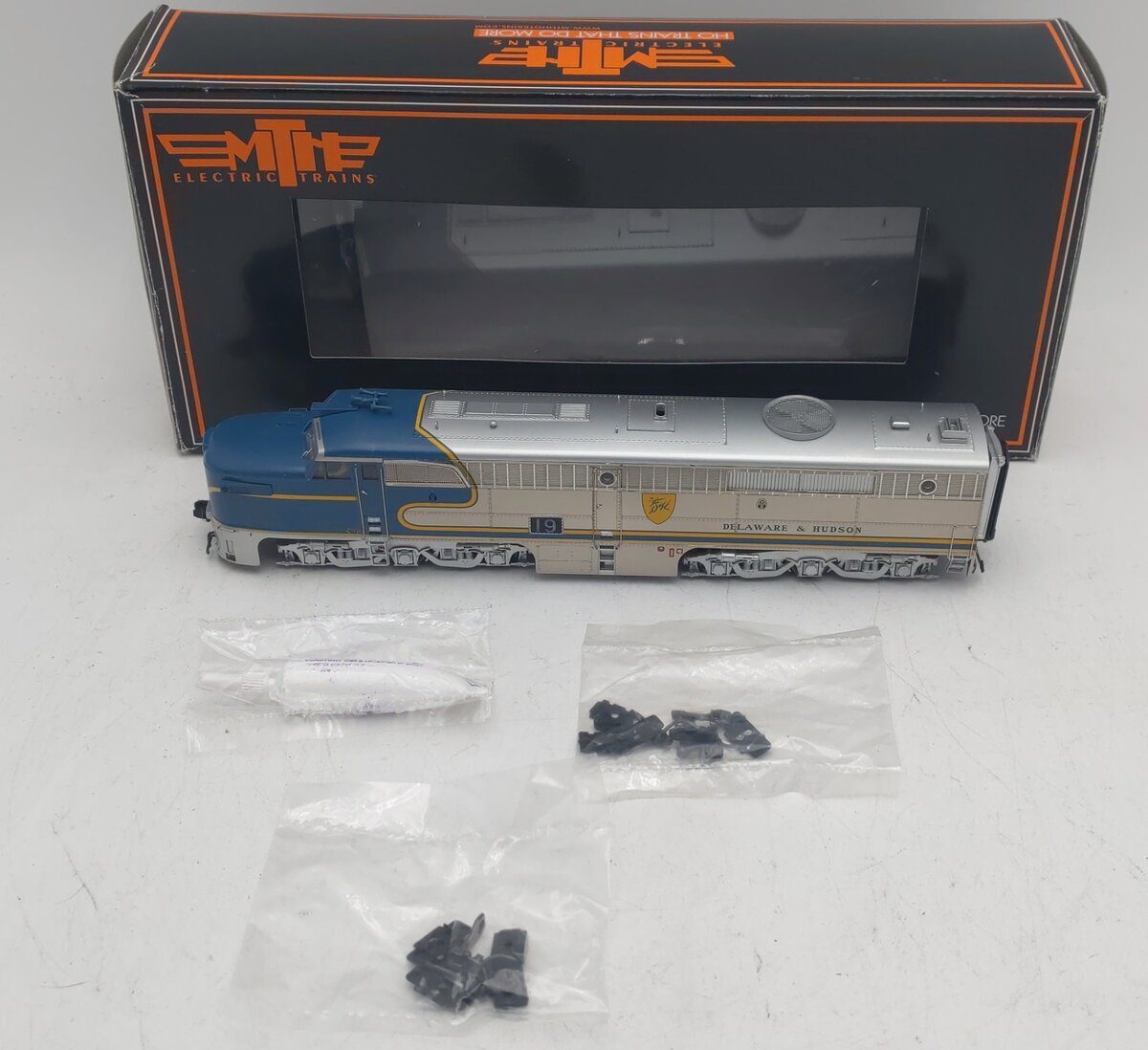 MTH 80-2089-1L HO Delaware & Hudson Alco PA A Diesel Locomotive #19 EX/Box