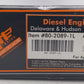 MTH 80-2089-1L HO Delaware & Hudson Alco PA A Diesel Locomotive #19 EX/Box