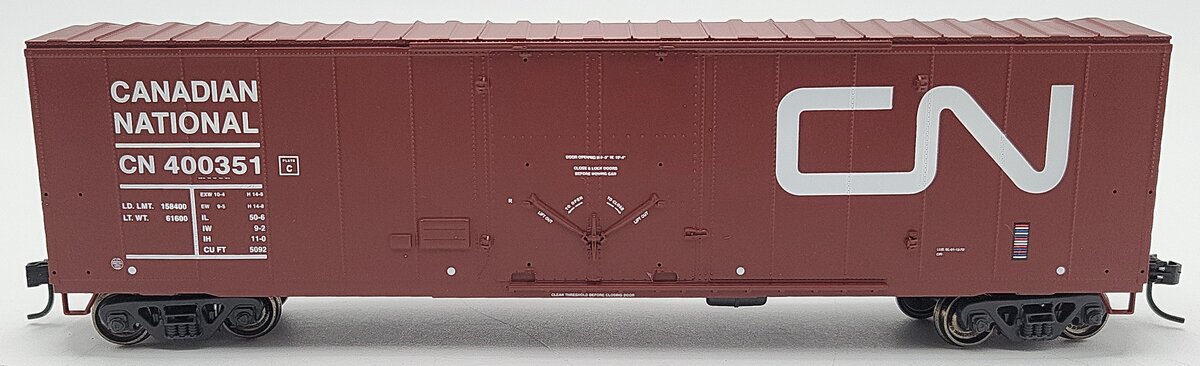 Proto 1000 300500 HO Scale Canadian National 50' Newsprint Boxcar #400351 LN/Box
