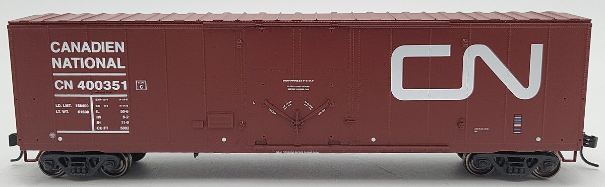 Proto 1000 300500 HO Scale Canadian National 50' Newsprint Boxcar #400351 LN/Box