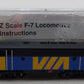 Micro-Trains 98001450 Z VIA Rail EMD F7 A Unit Powered Diesel Locomotive #6569 EX/Box