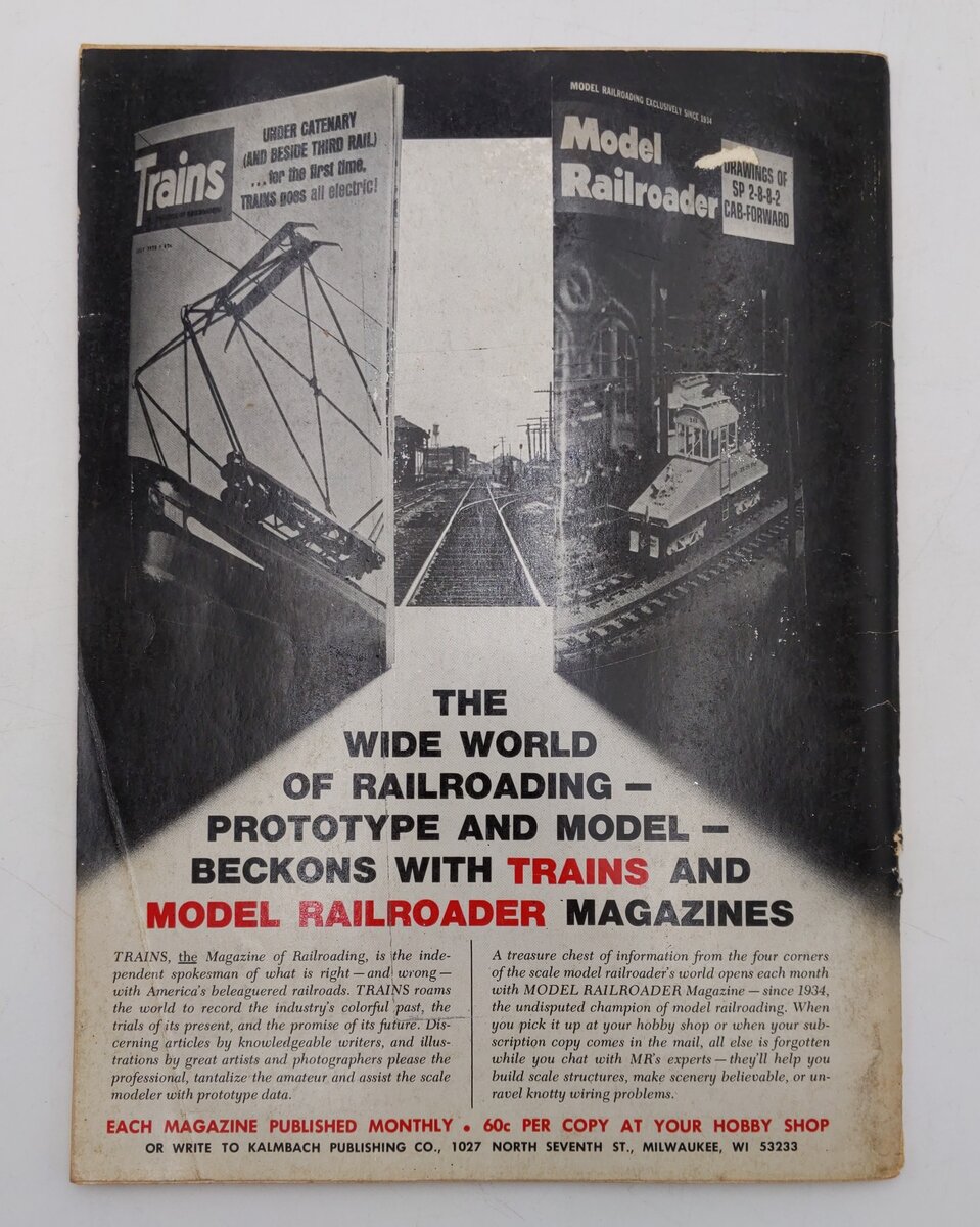 Bridges & Buildings For Model Railroads Paperback Book By Willard V. Anderson