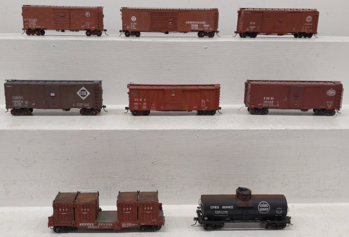 HO Assorted Freight Cars #473267/1149/14135/10748/75708/30107/80274/146647 [8]