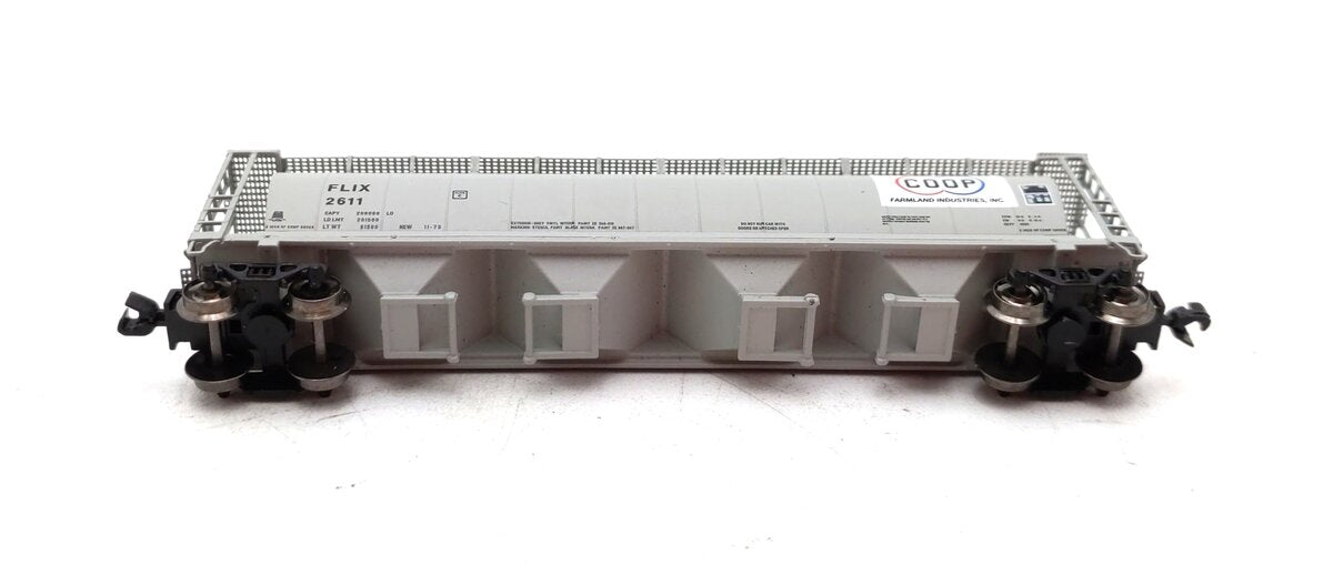 InterMountain 85108-02 Z Scale FLIX 4 Bay Cylindrical Hopper #2611 NIB