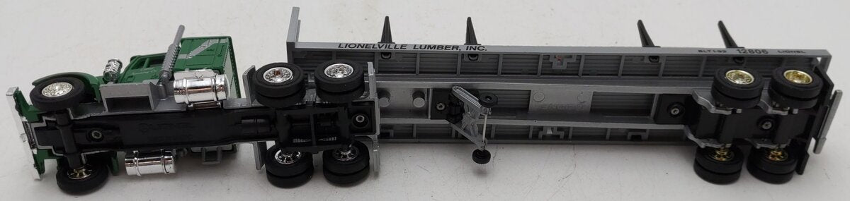 Lionel 6-12806 O Gauge Lionelville Lumber Inc Tractor Trailer Truck EX/Box