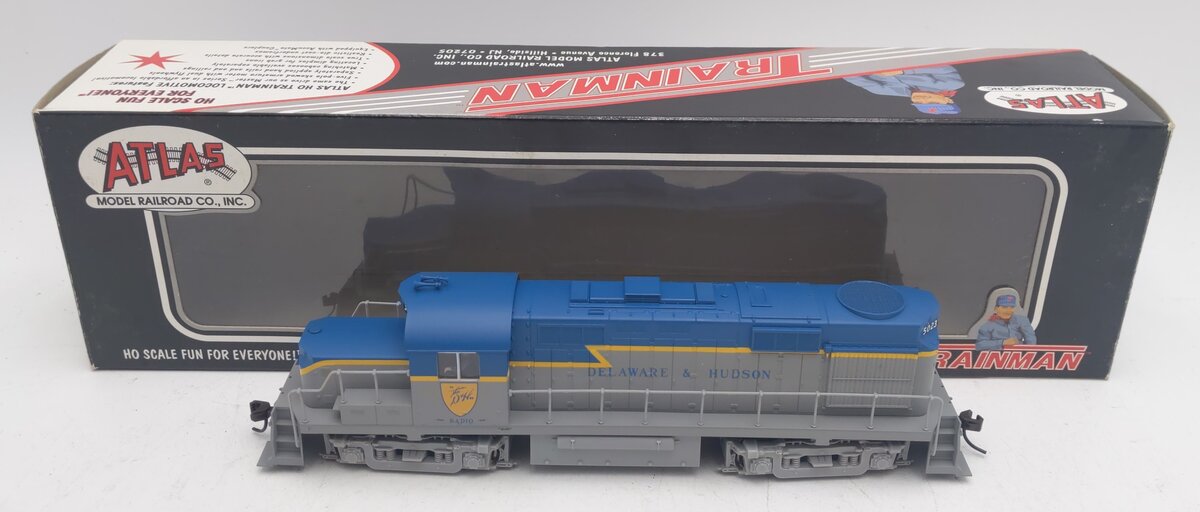 Atlas 10000396 HO Scale D&H RS36 Diesel Locomotive #5023 - Custom Numbered/Box