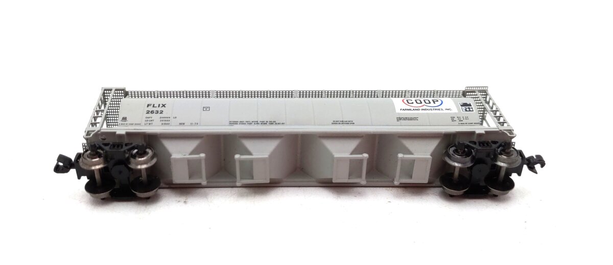 InterMountain 85108-04 Z Scale FLIX 4 Bay Cylindrical Hopper #2632 NIB
