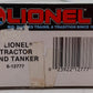 Lionel 6-12777 O Gauge Chevron Tractor and Tanker (Red) EX/Box