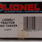 Lionel 6-12777 O Gauge Chevron Tractor and Tanker (Red) EX/Box