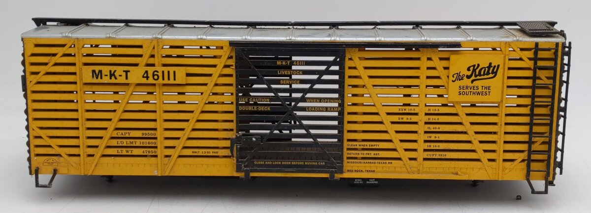 Aristo-Craft 46111 Missouri-Kansas-Texas Stock Car VG
