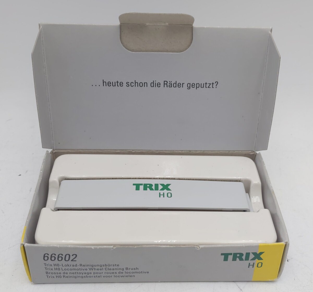 Trix 66602 HO Locomotive Wheel Cleaning Brush EX/Box