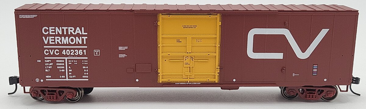 Proto 1000 400502 HO Scale Central Vermont 50' Newsprint Box Car #402361 LN/Box