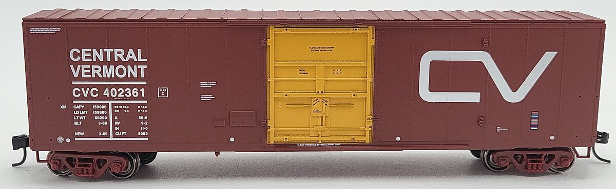 Proto 1000 400502 HO Scale Central Vermont 50' Newsprint Box Car #402361 LN/Box