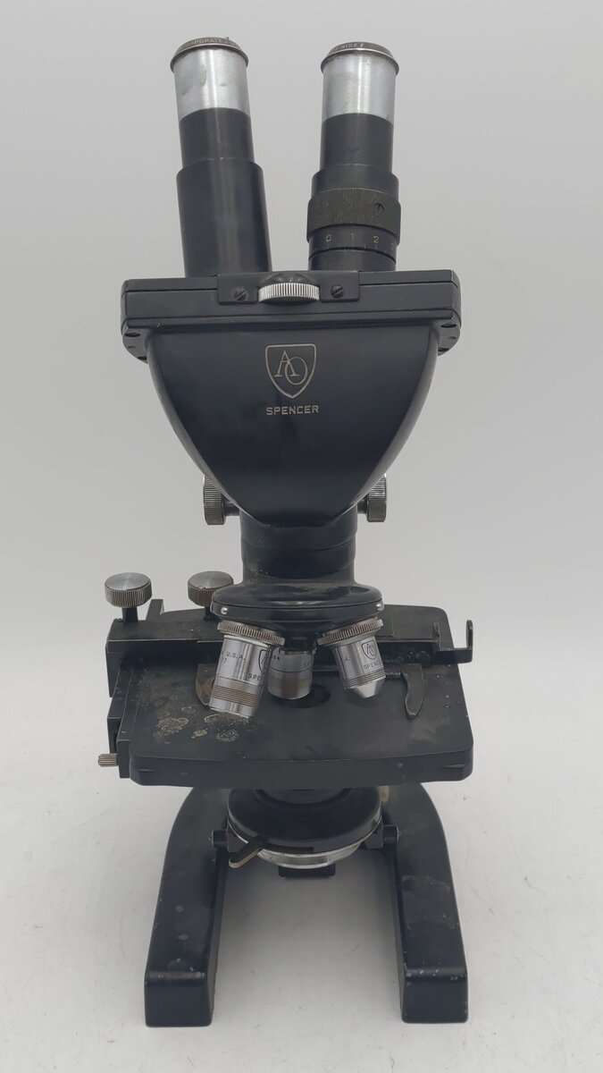 American Optical Spencer Stereoscopic Microscope VG