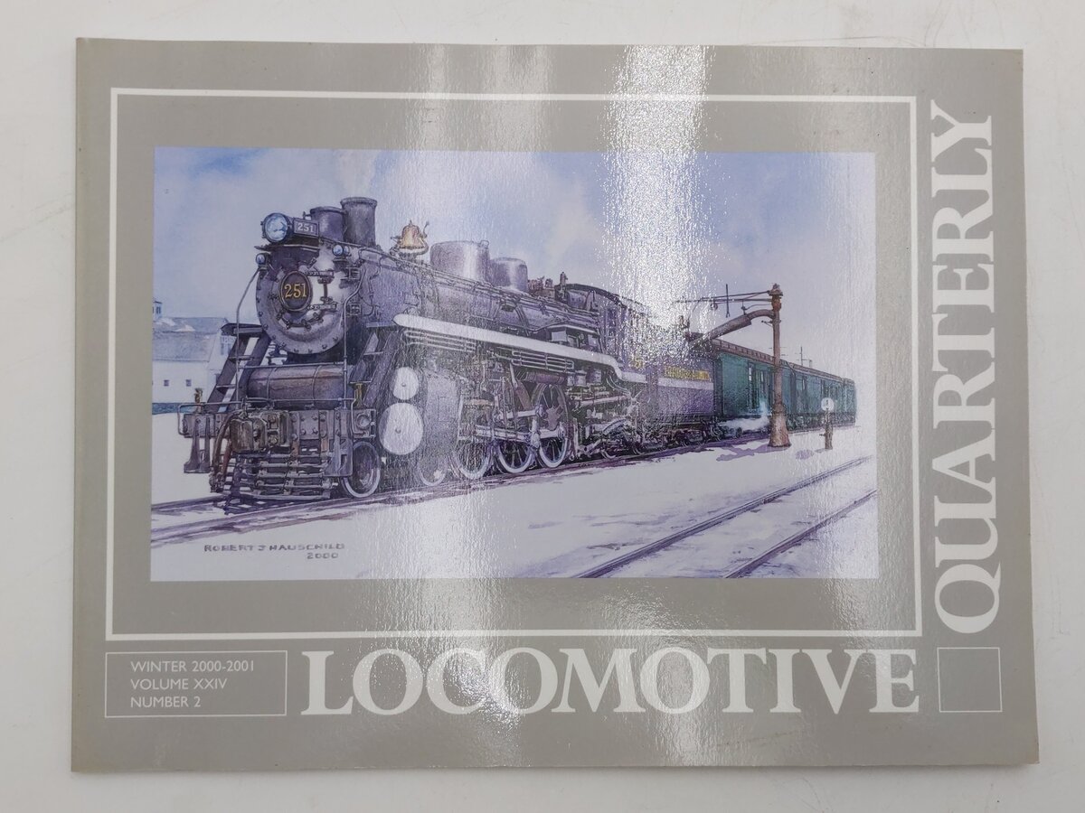 Locomotive Quarterly Winter 2000-2001 Vol.XXIV No.2 Paperback By Jack W Farrell EX