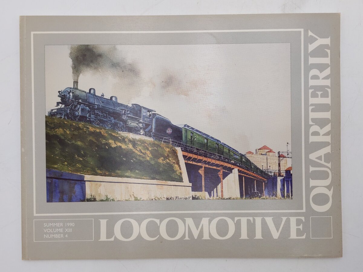 Locomotive Quarterly 1990 Summer Vol 13 #4 Paperback Book By Jack W. Jarrell EX
