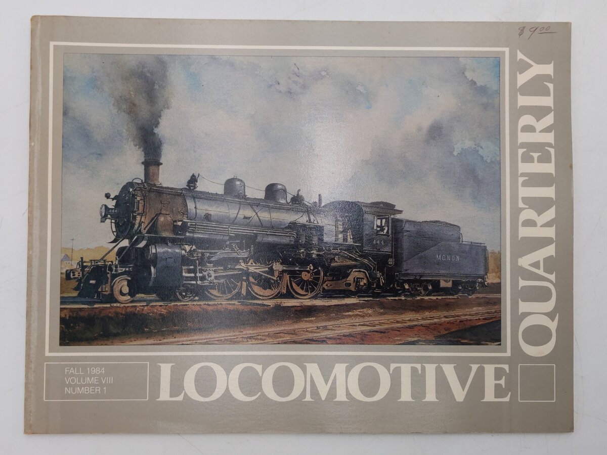 Locomotive Quarterly Fall 84 Vol.VIII No.1 Paperback Book By Jack W. Farrell VG