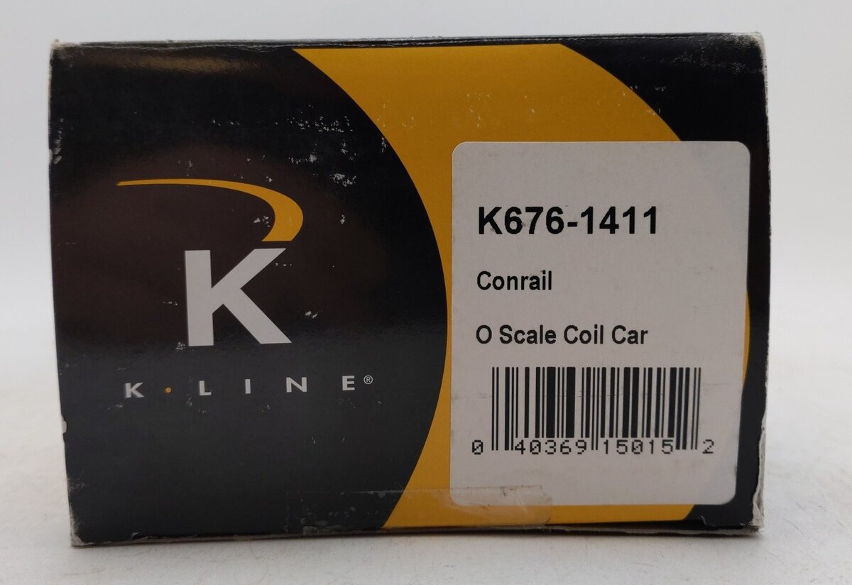 K-Line K676-1411 O Gauge Conrail Coil Car #627905 LN/Box