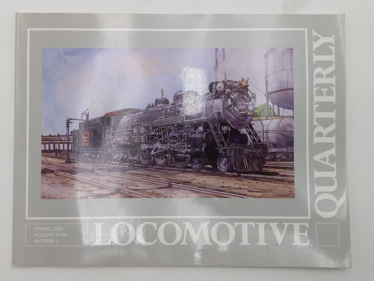 Locomotive Quarterly Summer 2000 Vol.XXIII No.3 Paperback Book Jack W. Farrell EX